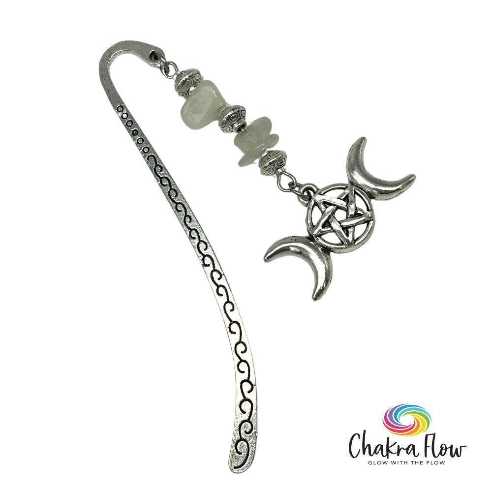 Opalite & Triple Moon Bookmark