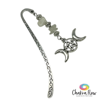 Opalite & Triple Moon Bookmark