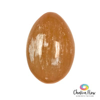 Orange Selenite Egg