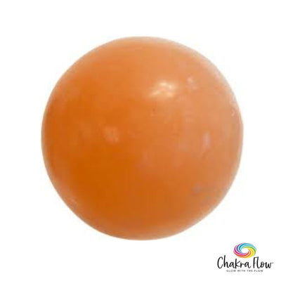 Orange Selenite Sphere