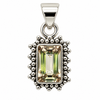 Champagne Scapolite Sterling Silver Pendant