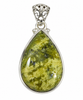 Vesuvianite Sterling Silver Pendant