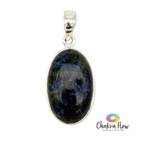 Sodalite Sterling Silver Pendant