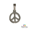 Peace Symbol Sterling Silver Pendant