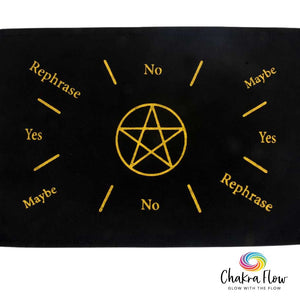 Pendulum Mat Cotton Gold Pentacle