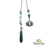 Pendulum - Green Aventurine & Lotus