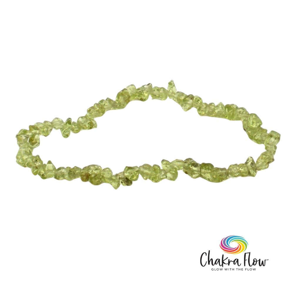 Peridot Chips Bracelet