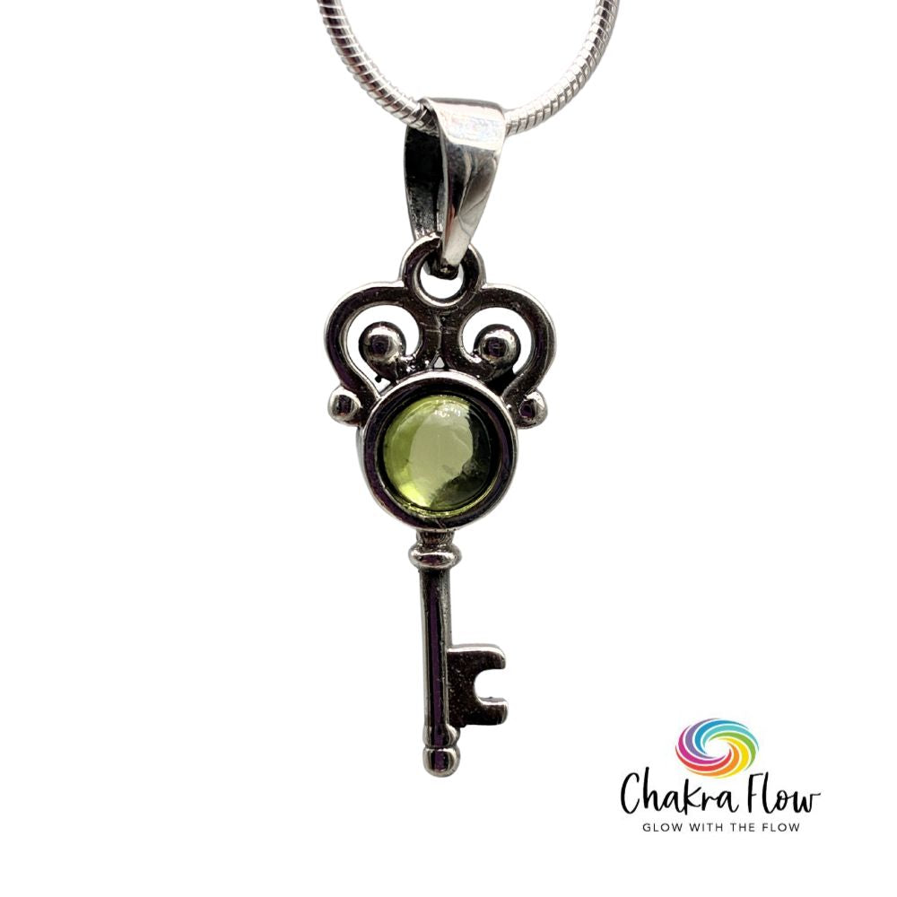 Peridot Key Pendant