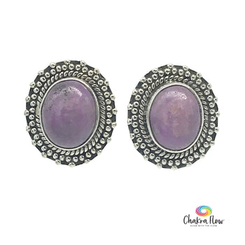 Phosphosiderite Earrings