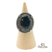 Pietersite Sterling Silver Ring Size 9
