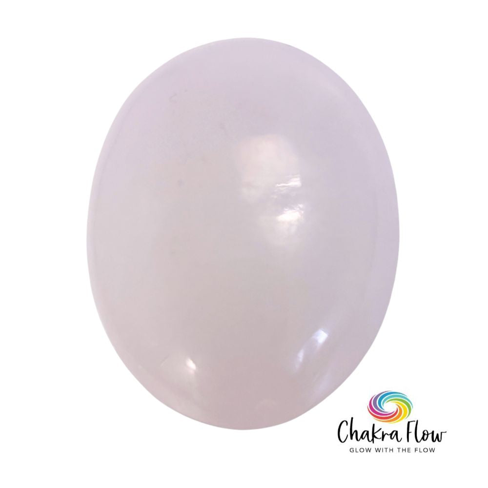 Pink Mangano Calcite Palm Stone