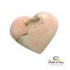 Pink Opal Heart Palm Stone
