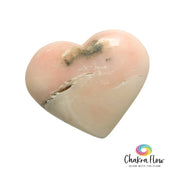 Pink Opal Heart Palm Stone