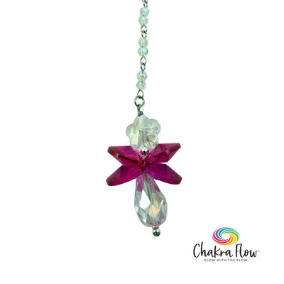 Pink Angel Suncatcher