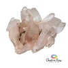 Pink Himalayan Quartz Cluster