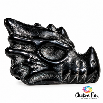 Obsidian Dragon's Head