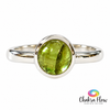 Peridot Sterling Silver Ring