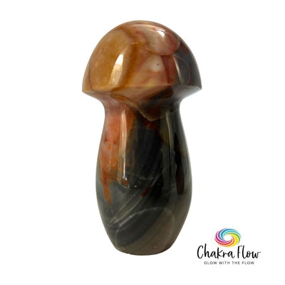 Polychrome Jasper Mushroom
