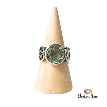 Prasiolite Ring