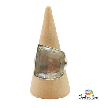 Prasiolite Ring