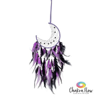 Purple Moon & Lights Dreamcatcher