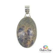 Purple Opal Sterling Silver Pendant