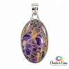 Purple Opal Sterling Silver Pendant