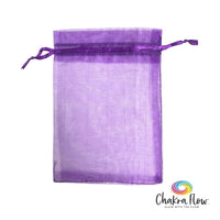 Purple Organza Bag
