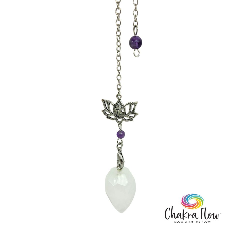 Quartz Lotus Pendulum