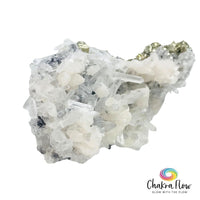 Quartz & Sphalerite & Pyrite Cluster