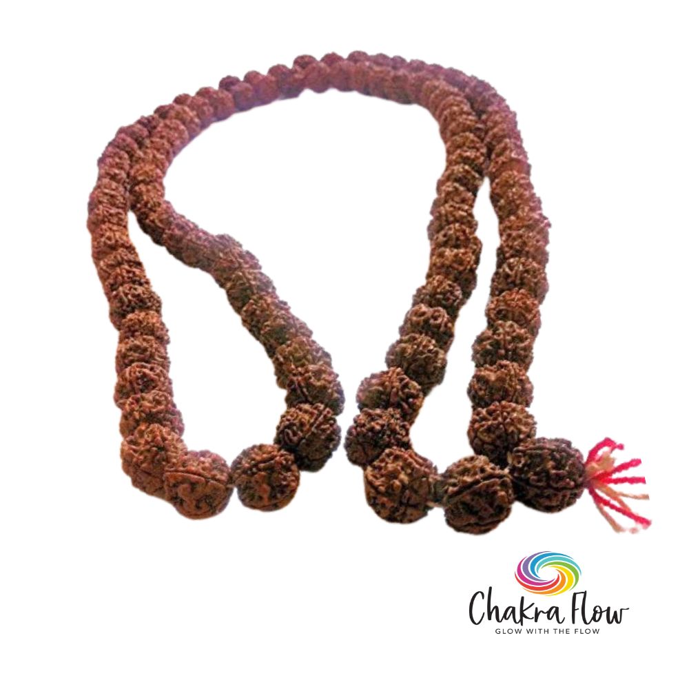 Rudraksha Seeds Mala 12 mm