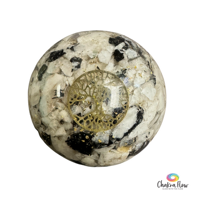 Rainbow Moonstone Orgone Sphere