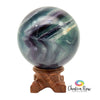 Rainbow Fluorite Sphere