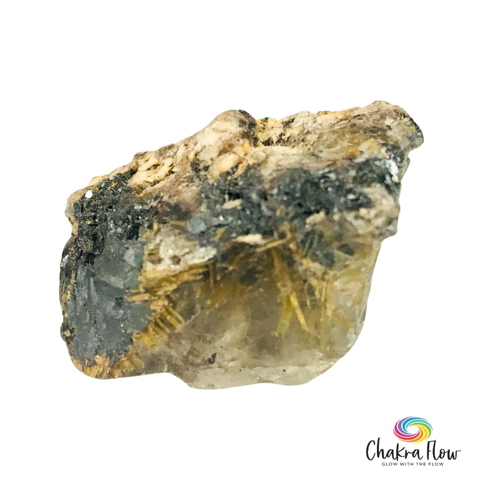 Raw Rutile Raw Rutilated Quartz | Chakra Flow