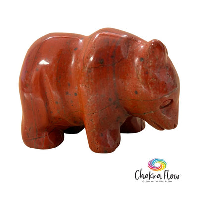 Red Jasper Bear