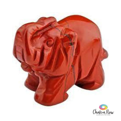 Red Jasper Elephant 