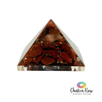 Red Jasper Mini Orgone Pyramid