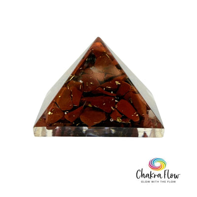 Red Jasper Mini Orgone Pyramid