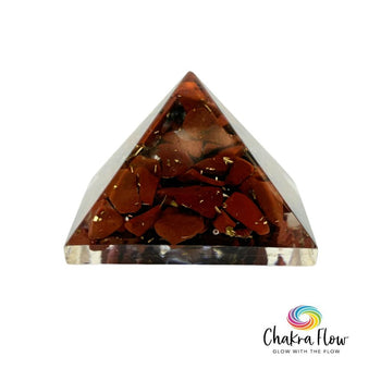 Red Jasper Orgone Pyramid