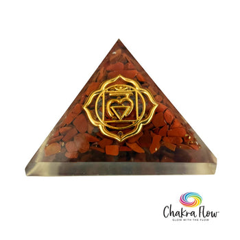 Red Jasper Orgone Pyramid