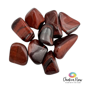 Red Tigers' Eye Tumble