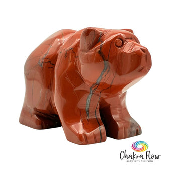 Red Jasper Bear