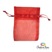 Red Organza Bag