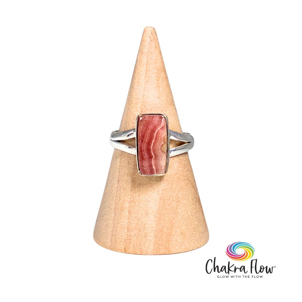 Rhodochrosite Sterling Silver Ring