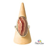 Rhodochrosite Sterling Silver Ring Size 7.5