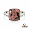 Rhodonite Sterling Silver Ring