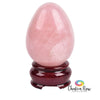 Rose Quartz Crystal Egg