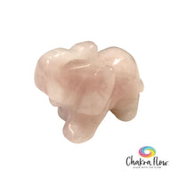 Rose Quartz Elephant
