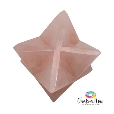 Rose Quartz Merkaba