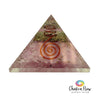 Rose Quartz Orgone Pyramid